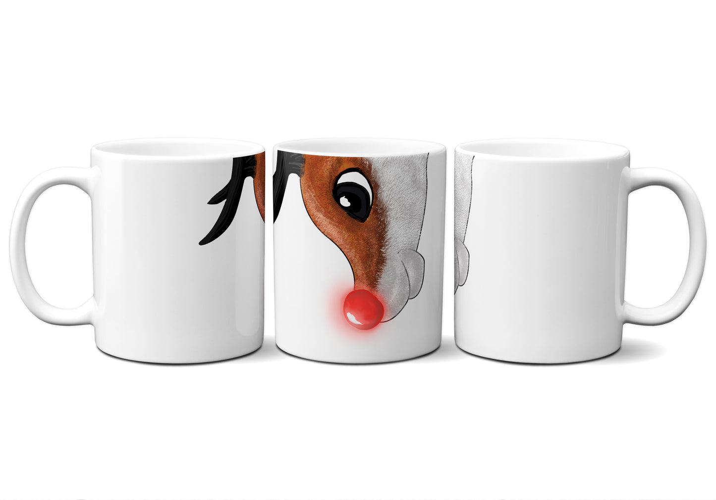 Christmas Reindeer by Snout Mugs®