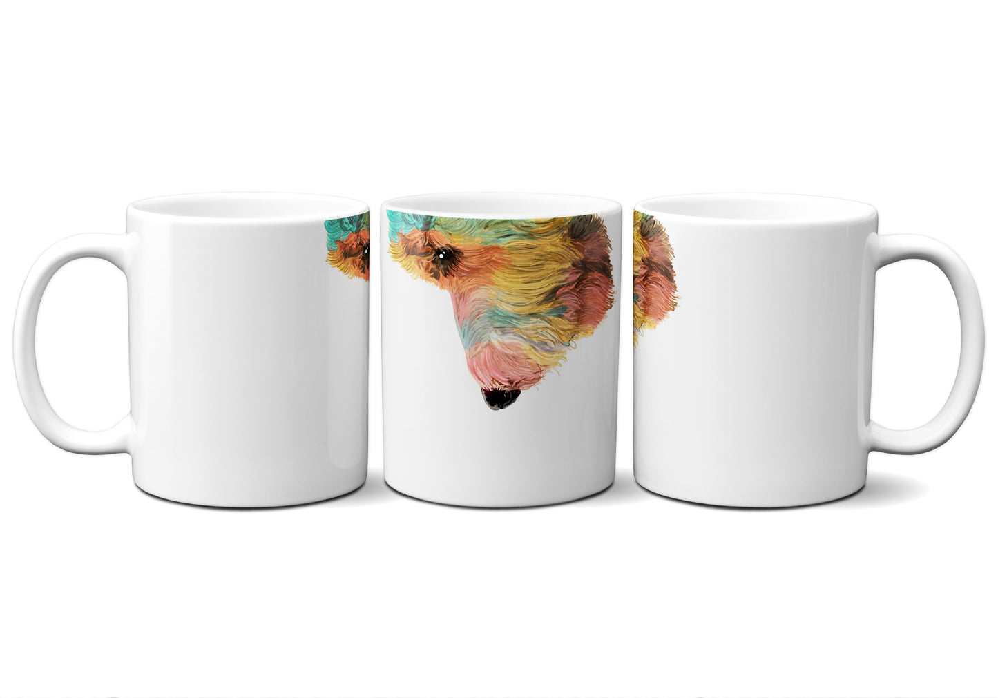 Rainbow Doodle Pop Art by Snout Mugs®