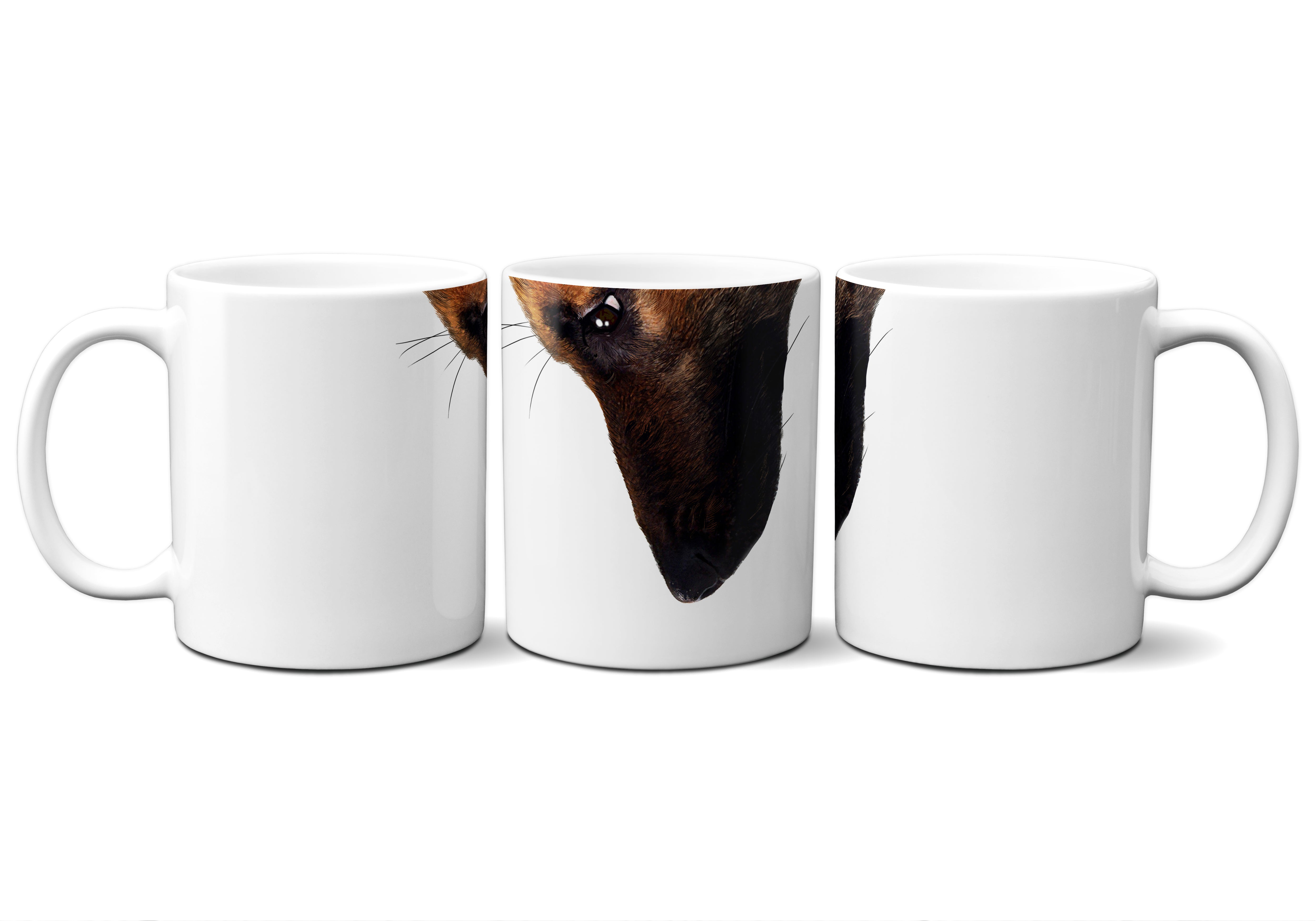 Snout Mugs German Shepherd Mug - Thumbnail 2