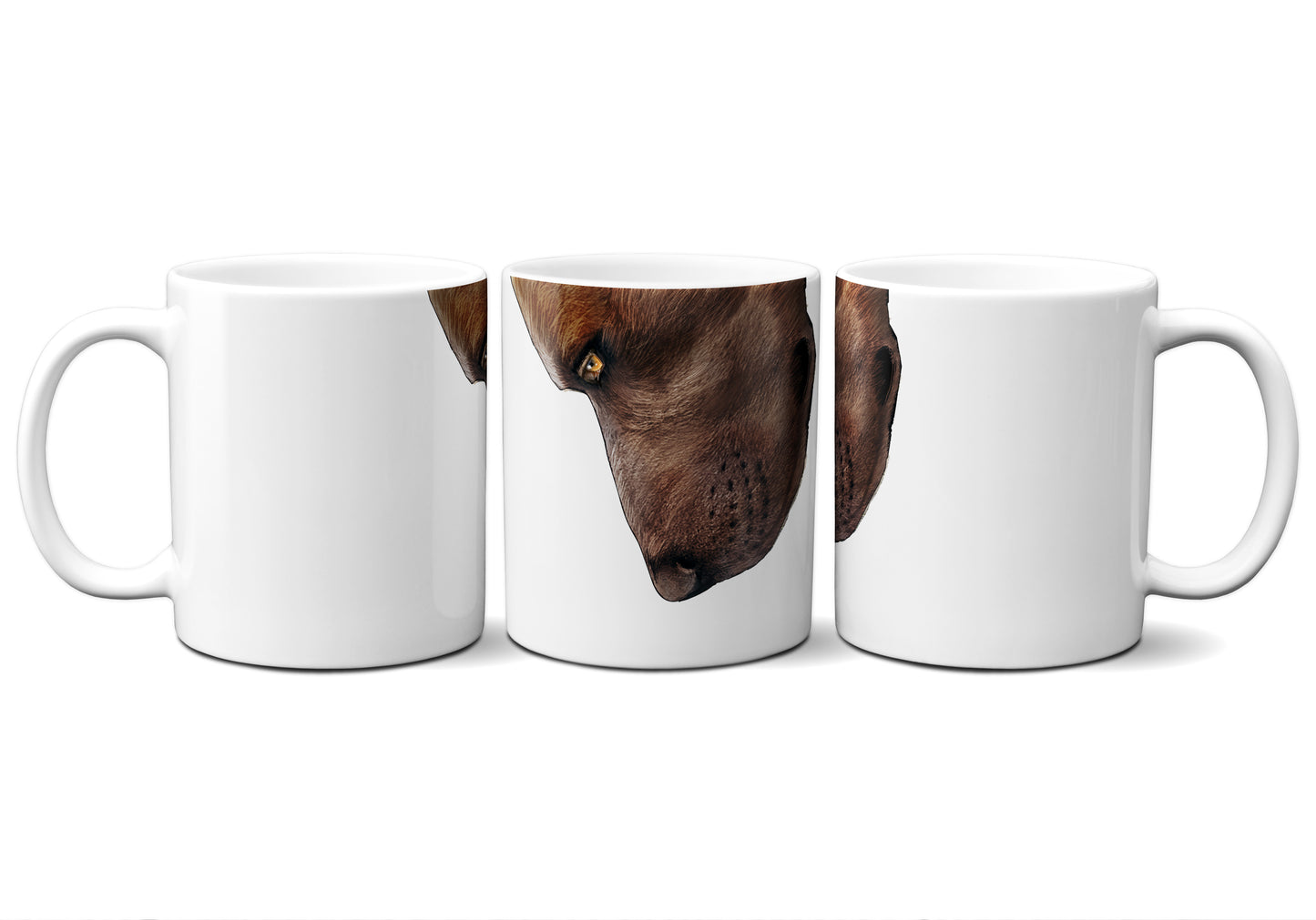 Chocolate Labrador by Snout Mugs®