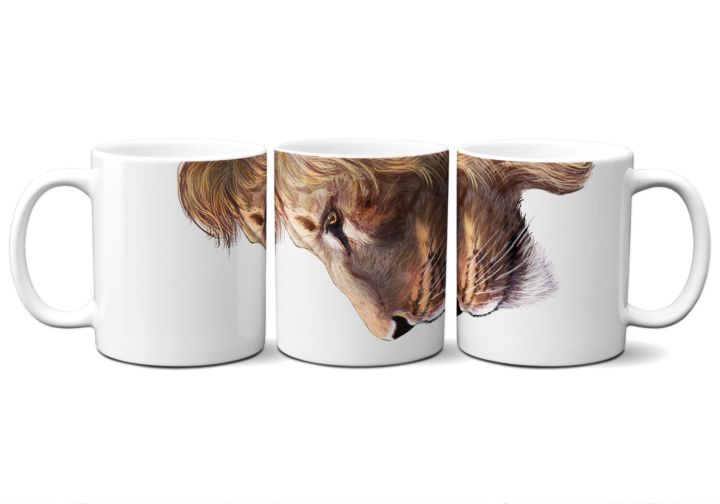 Lion by Snout Mugs®