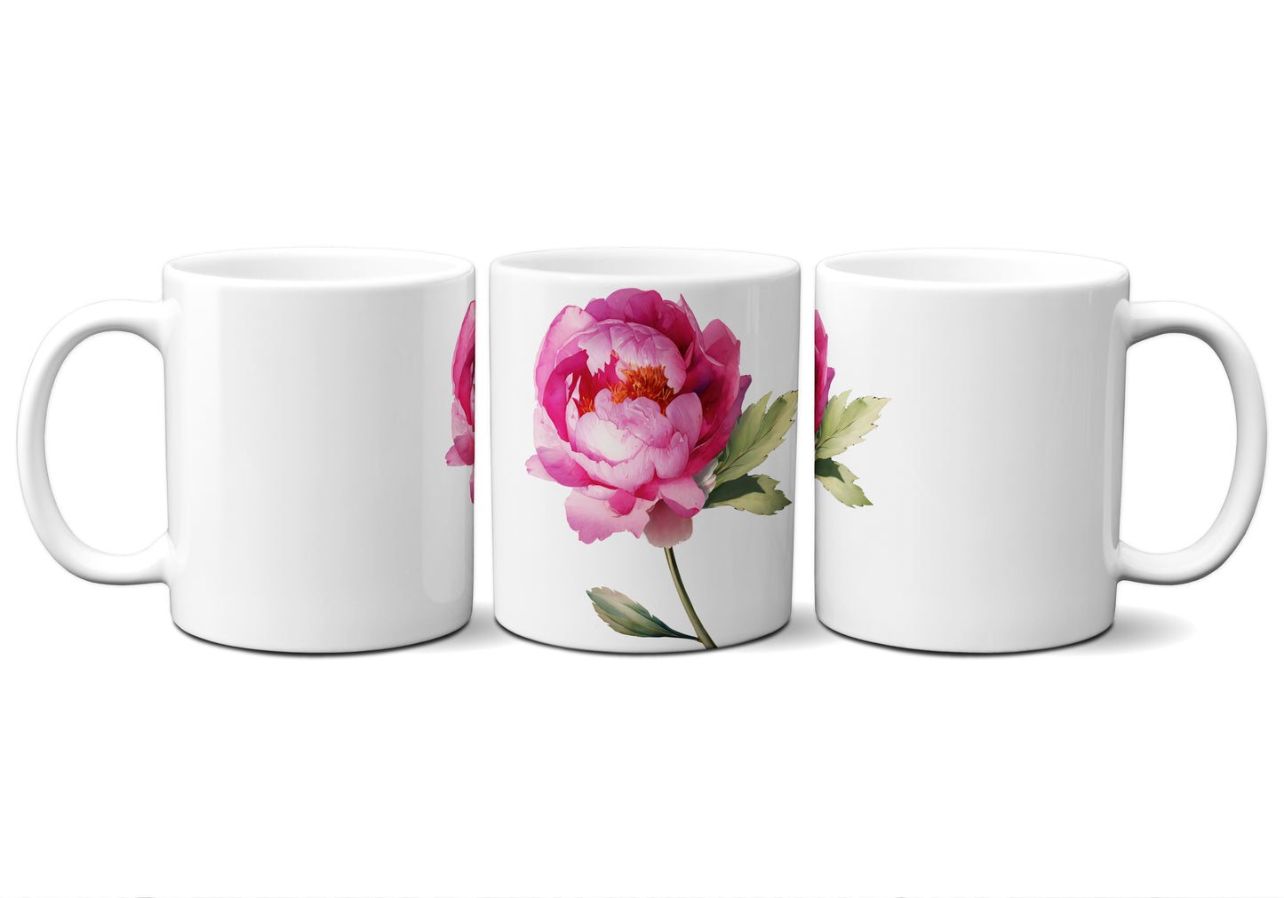 Peony Flower by Snout Mugs®