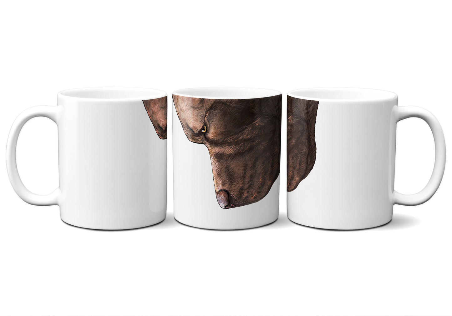 Pitbull Chocolate by Snout Mugs®