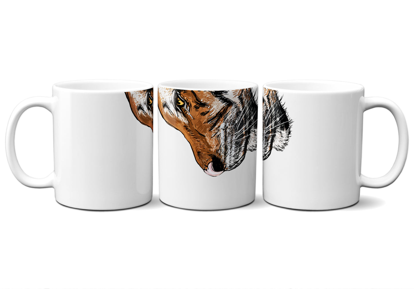 Tiger by Snout Mugs®