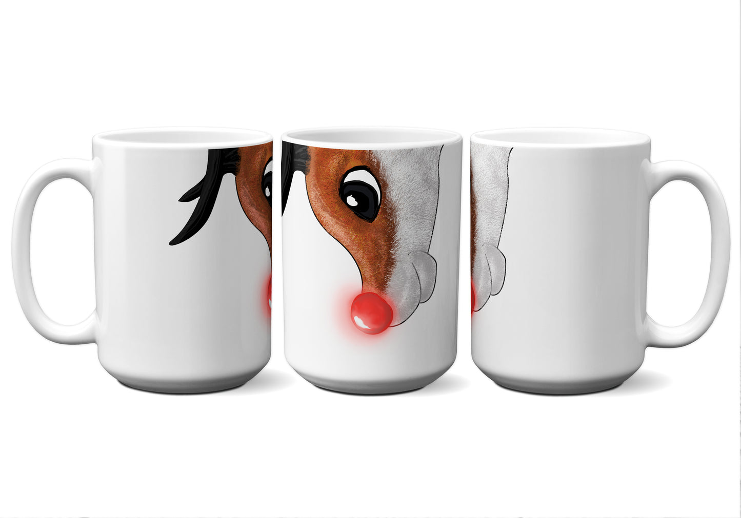 Christmas Reindeer by Snout Mugs®