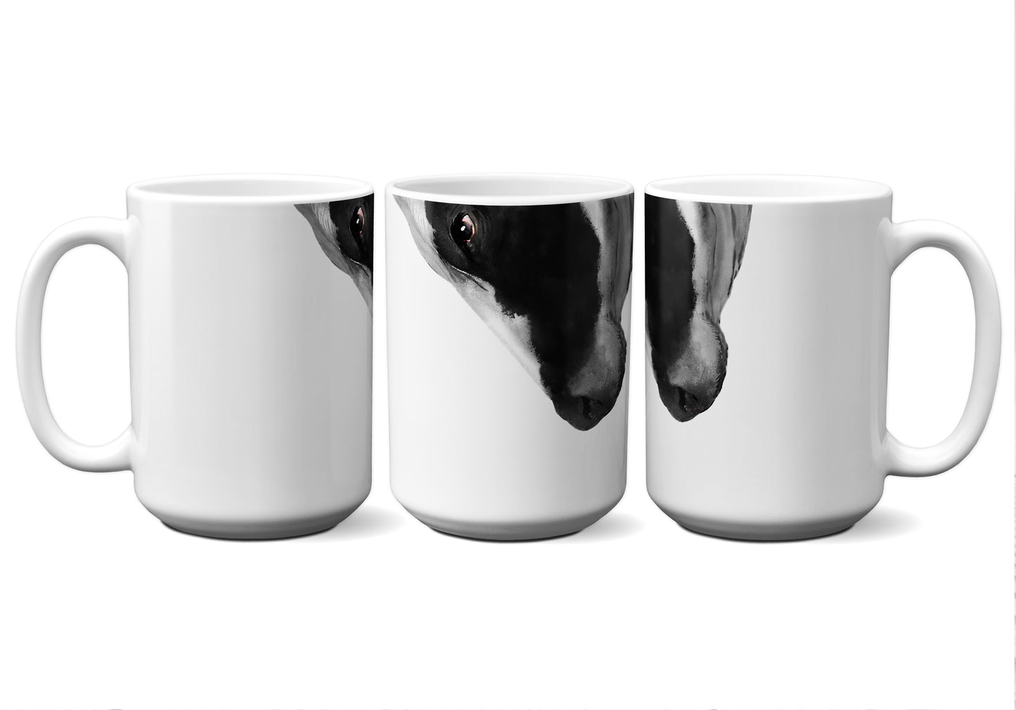 Black and White Cow by Snout Mugs®