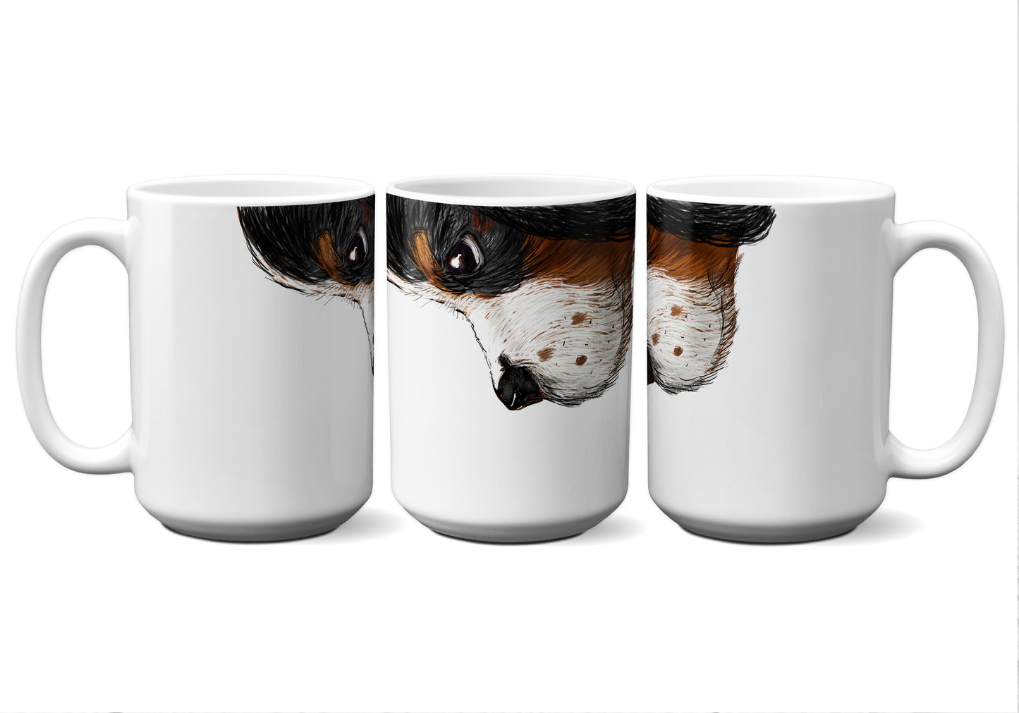 King Charles Cavalier Tricolor by Snout Mugs®
