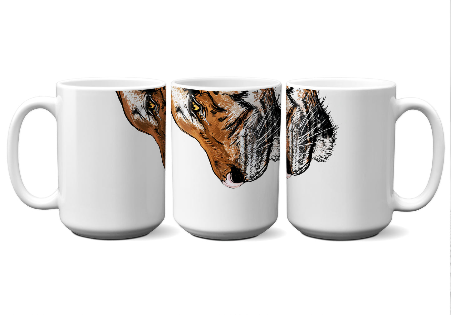 Tiger by Snout Mugs®
