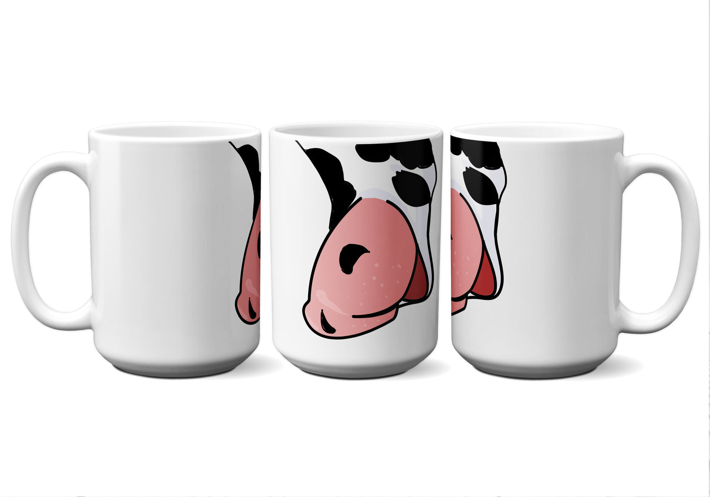 Cartoon Cow by Snout Mugs®