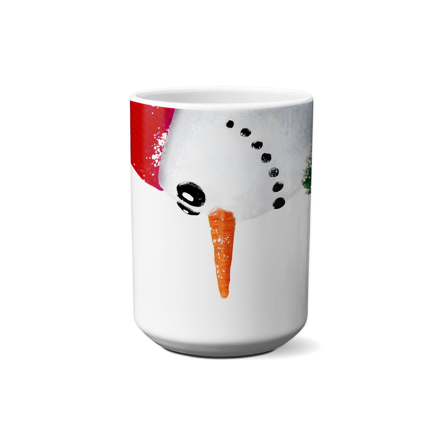 Snowman Red and Green by Snout Mugs®