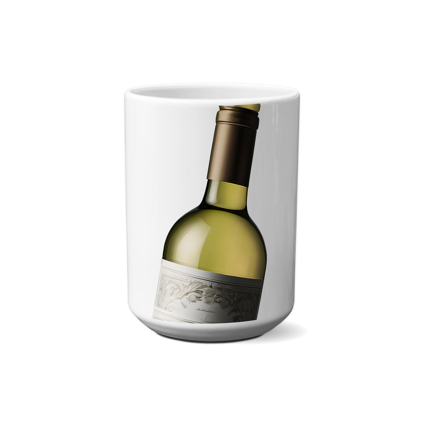 White Wine Bottle by Snout Mugs®