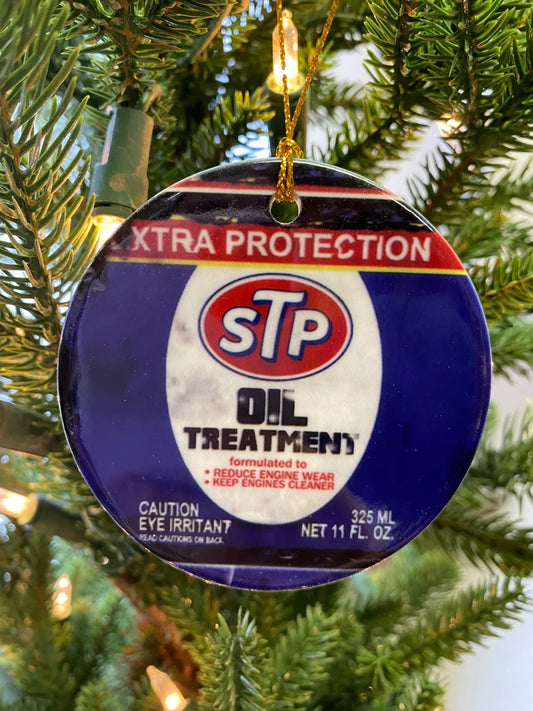 STP Oil Ornament