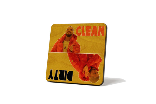 Drake Dirty Clean Dishwasher Magnet