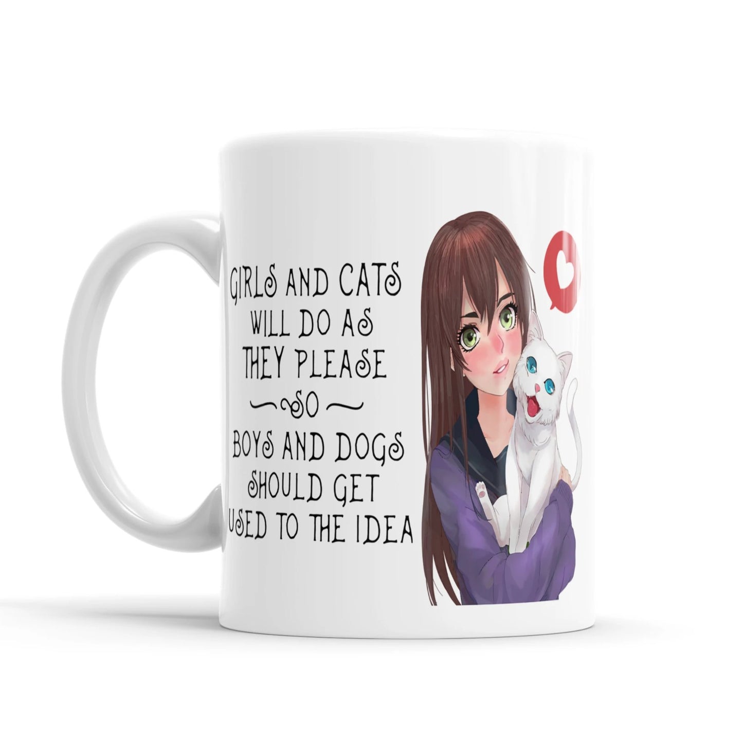 Anime Cat Mug