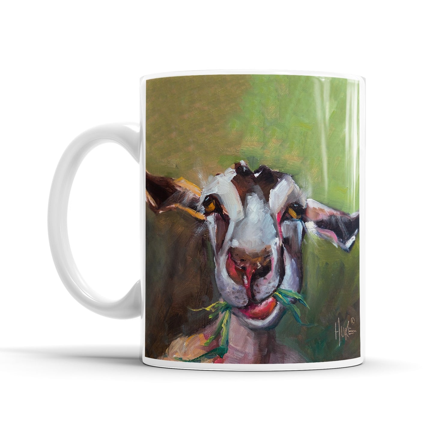 Rustic Goat Mug By K. Huke