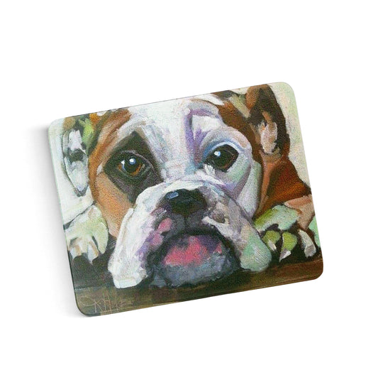 Bulldog Cutting Board by K. Huke