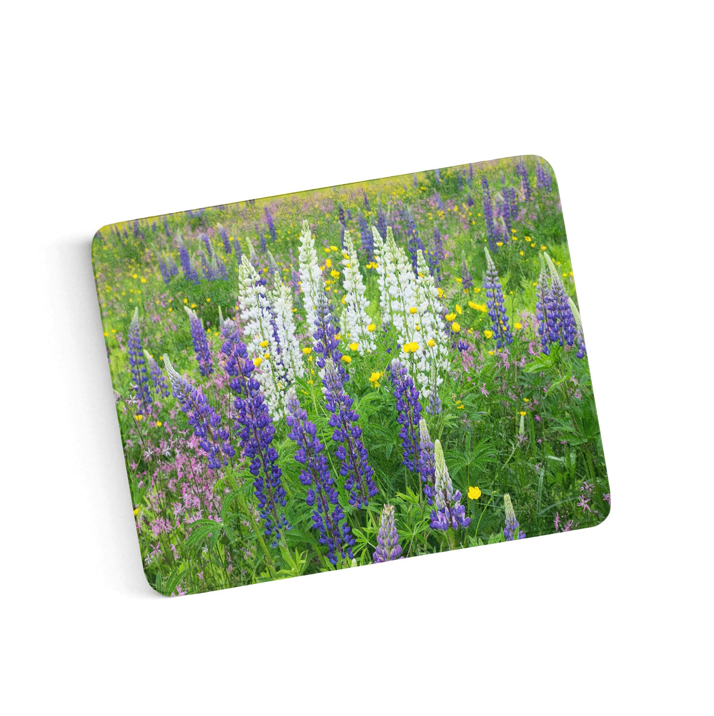 Lupine Bouquet Cutting Board by Chris Whiton