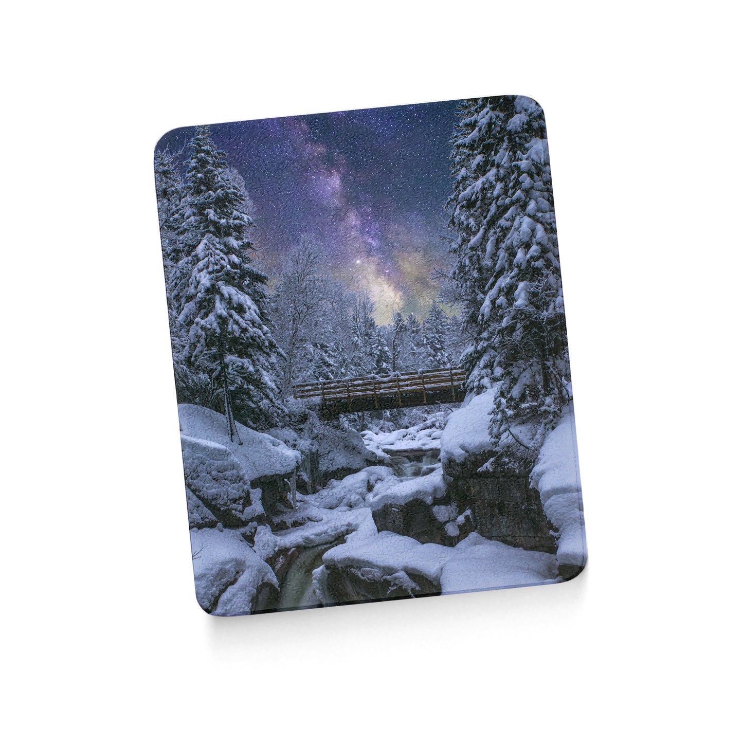 Milky Way Upper Falls Cutting Board by Chris Whiton