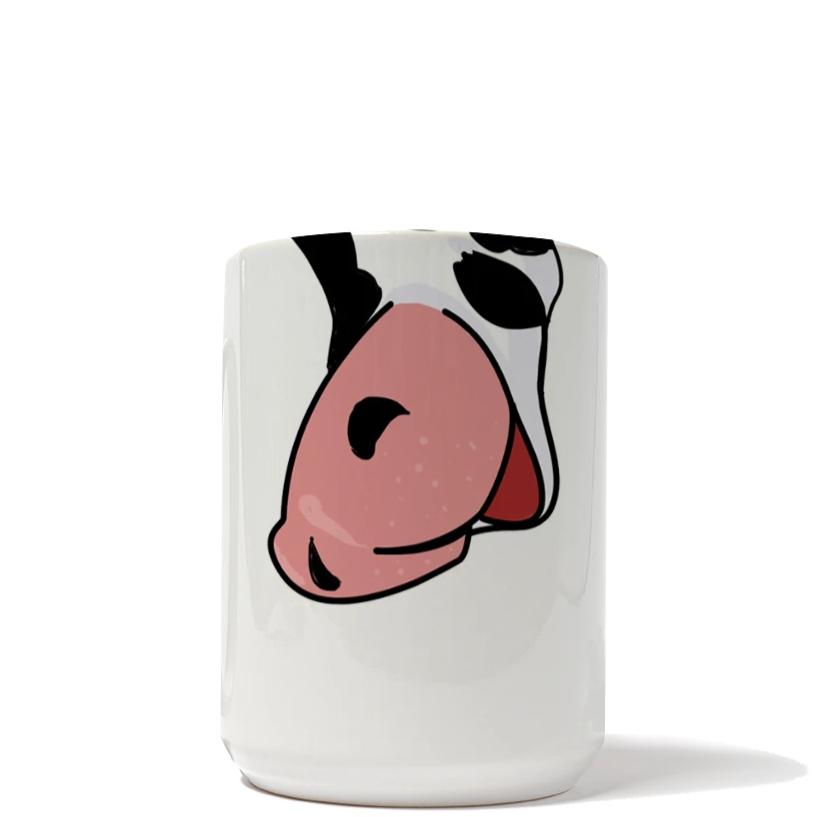 Cartoon Cow Snout Mug