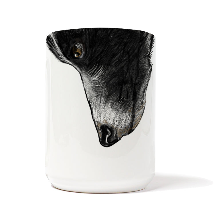 Border Collie Snout Mug