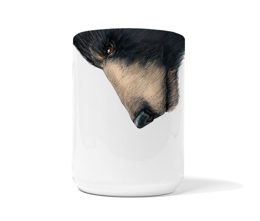 Black Bear Snout Mug