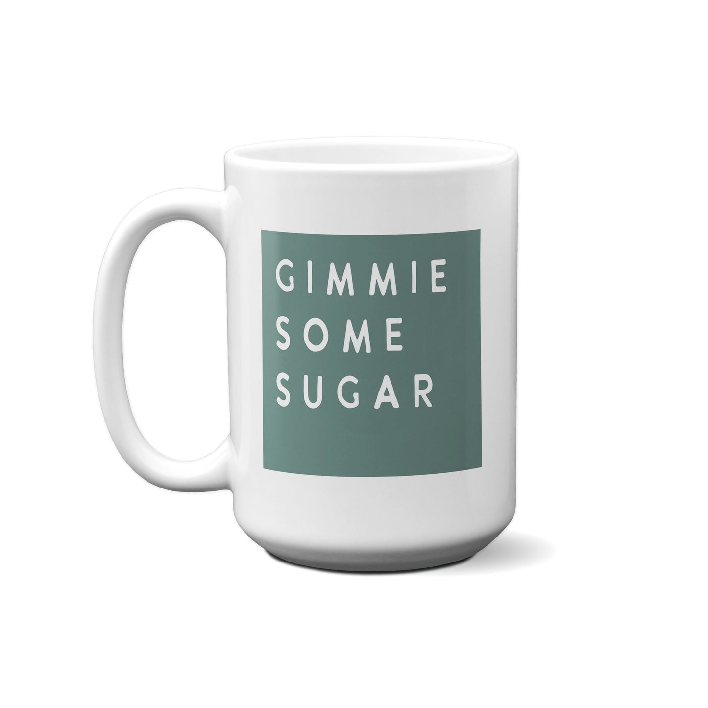 Colorblock Gimmie Some Sugar Mug