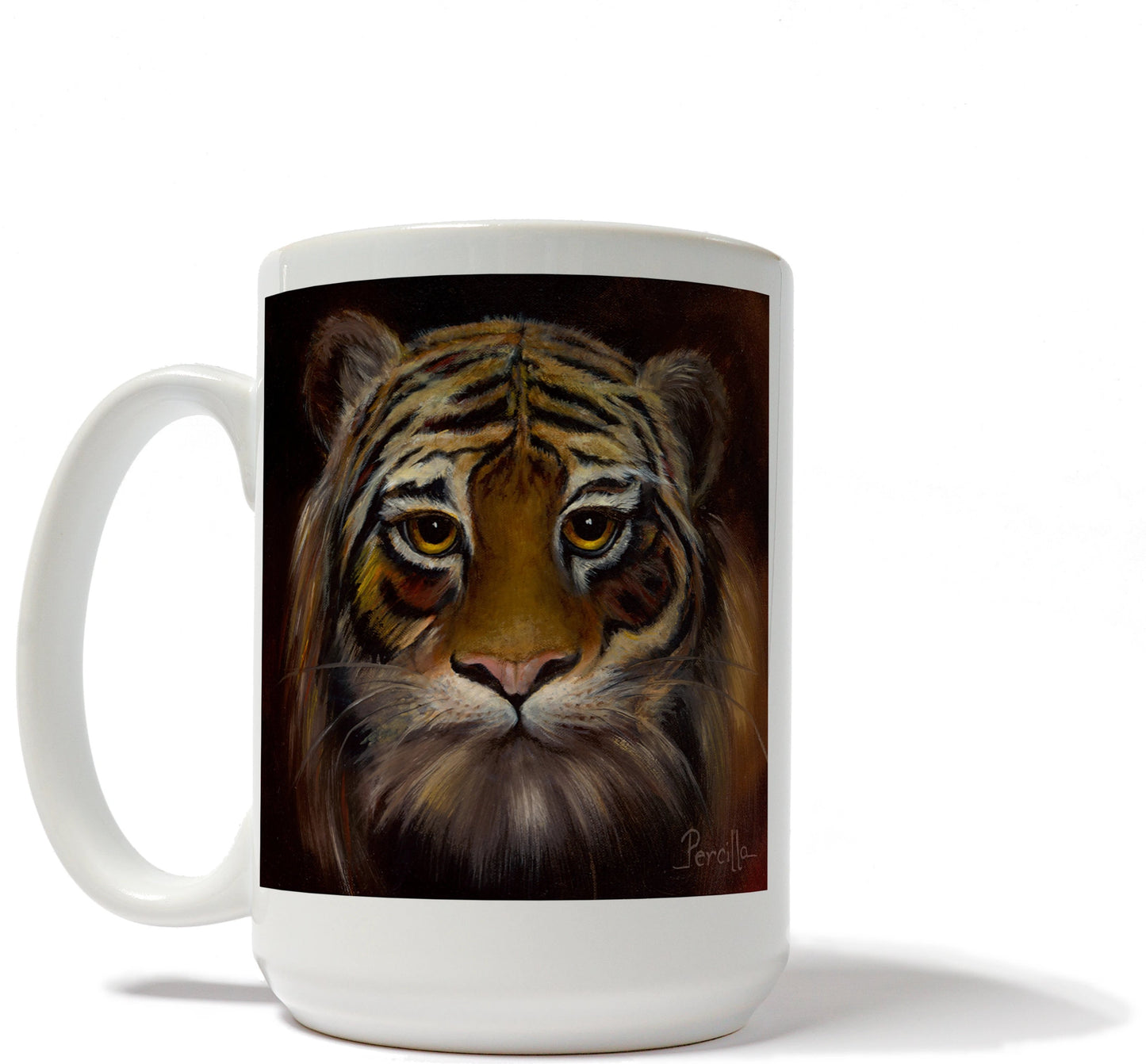Tiger Mug By Perscilla Penner