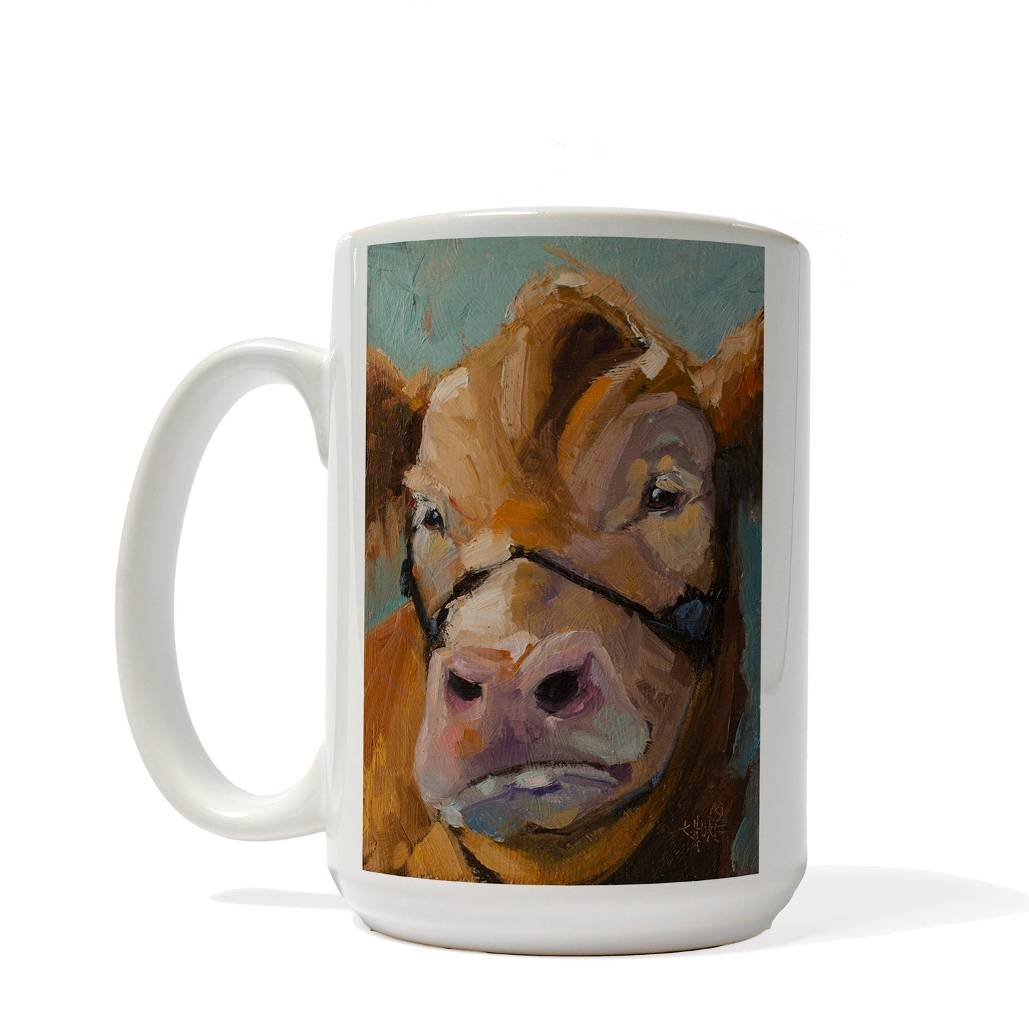 Farm Cow Mug By K. Huke