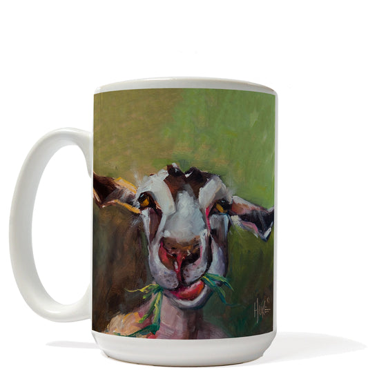 Rustic Goat Mug By K. Huke