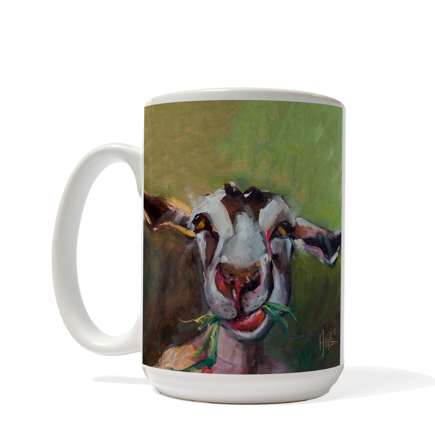 Rustic Goat Mug By K. Huke