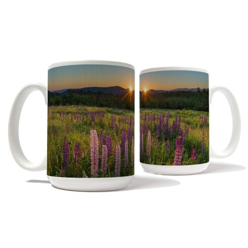 Lupine Sunrise Mug by Chris Whiton