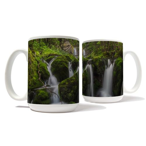 Mossy Falls Mug by Chris Whiton