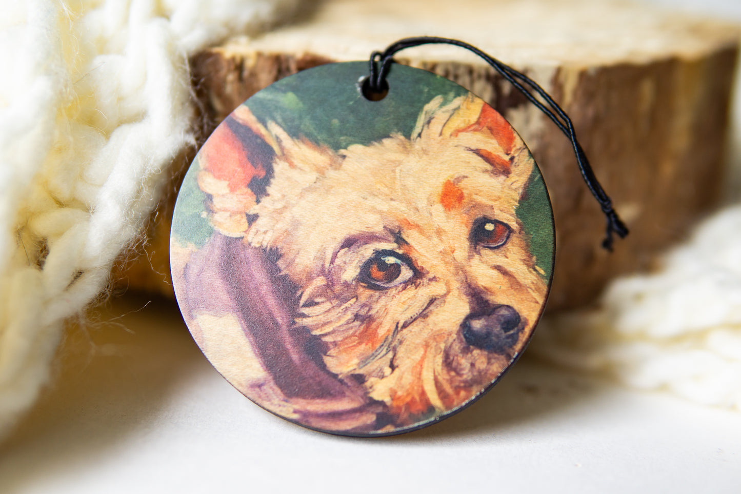 Silky Terrier Ornament By K. Huke