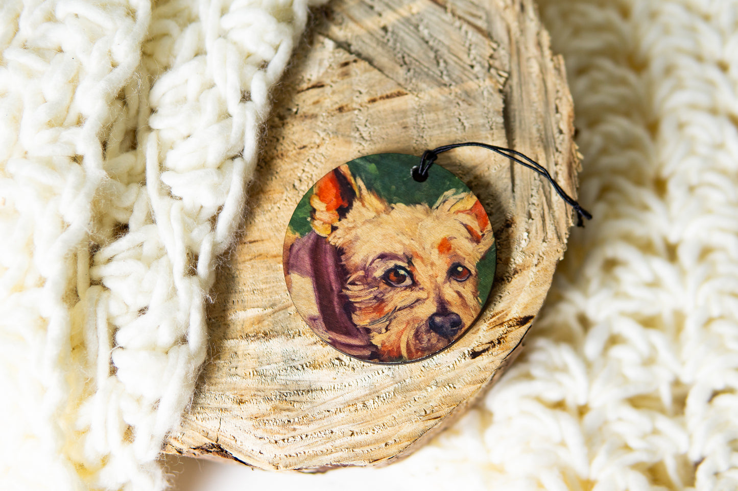 Silky Terrier Ornament By K. Huke