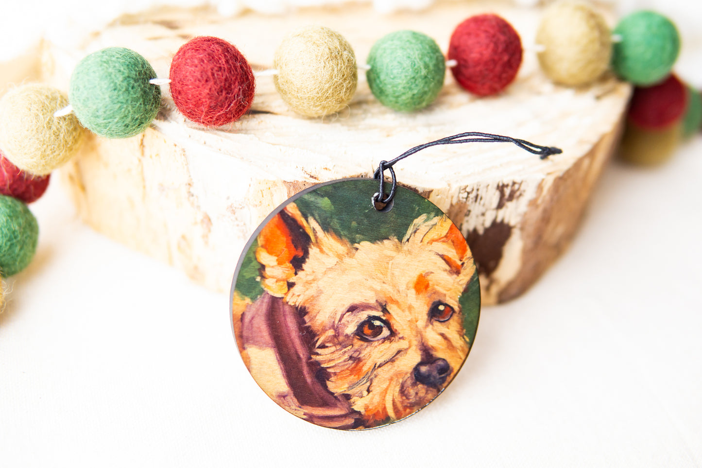 Silky Terrier Ornament By K. Huke