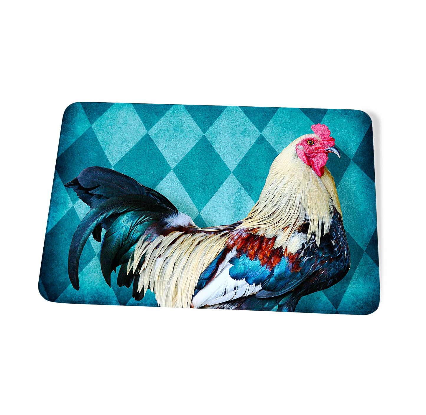 Country Cottage Rooster Cutting Board