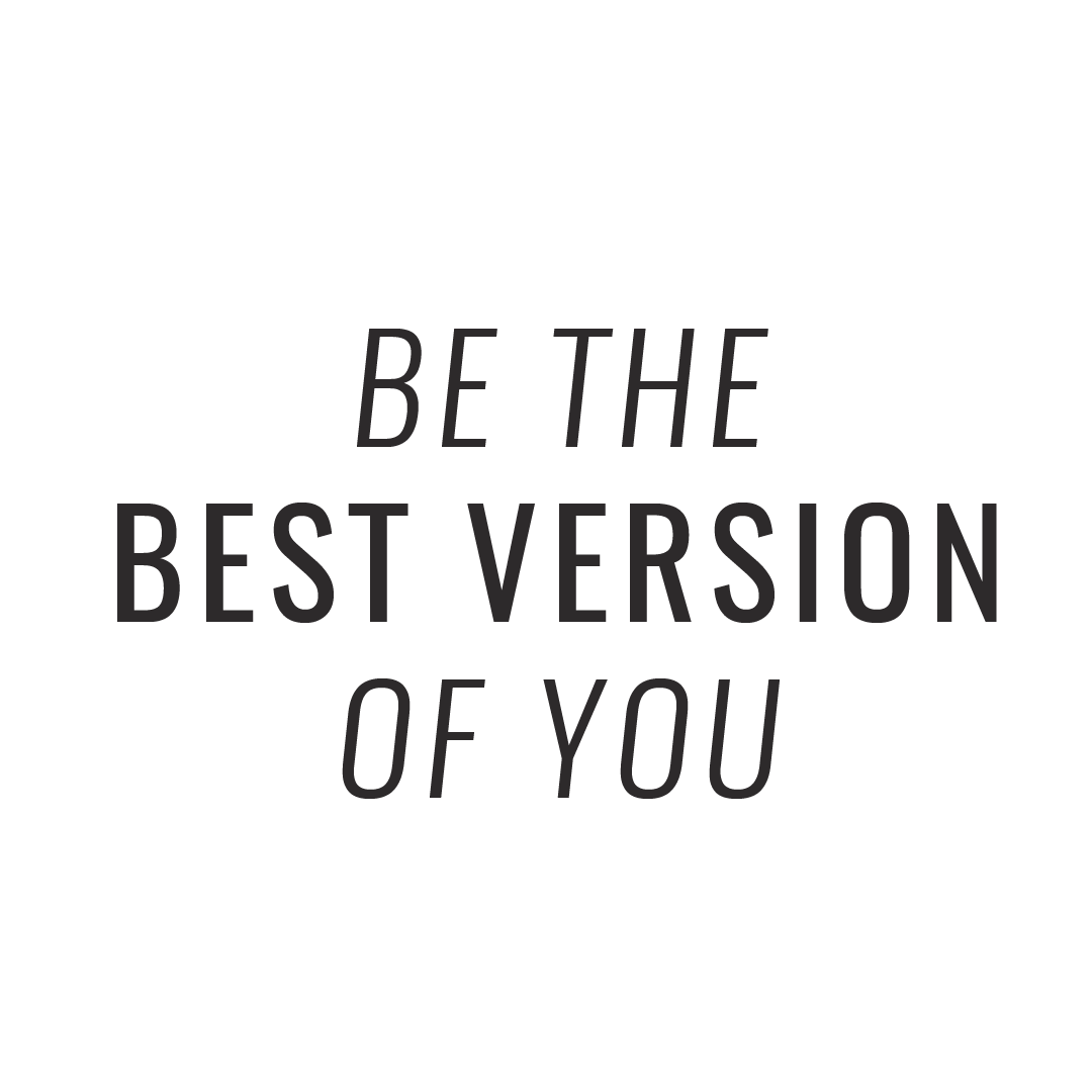 Be The Best Version Of You Quote Coaster