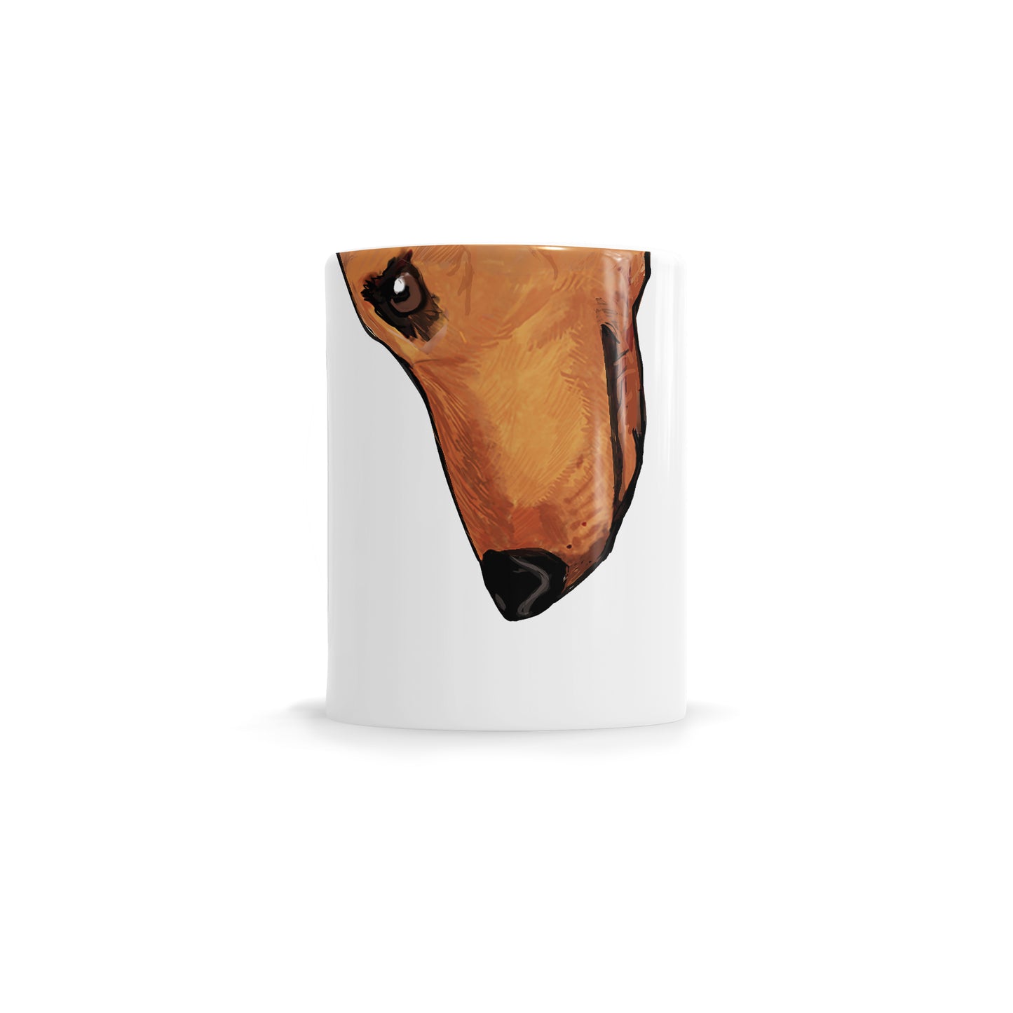 Tan Dachshund Snout Mug