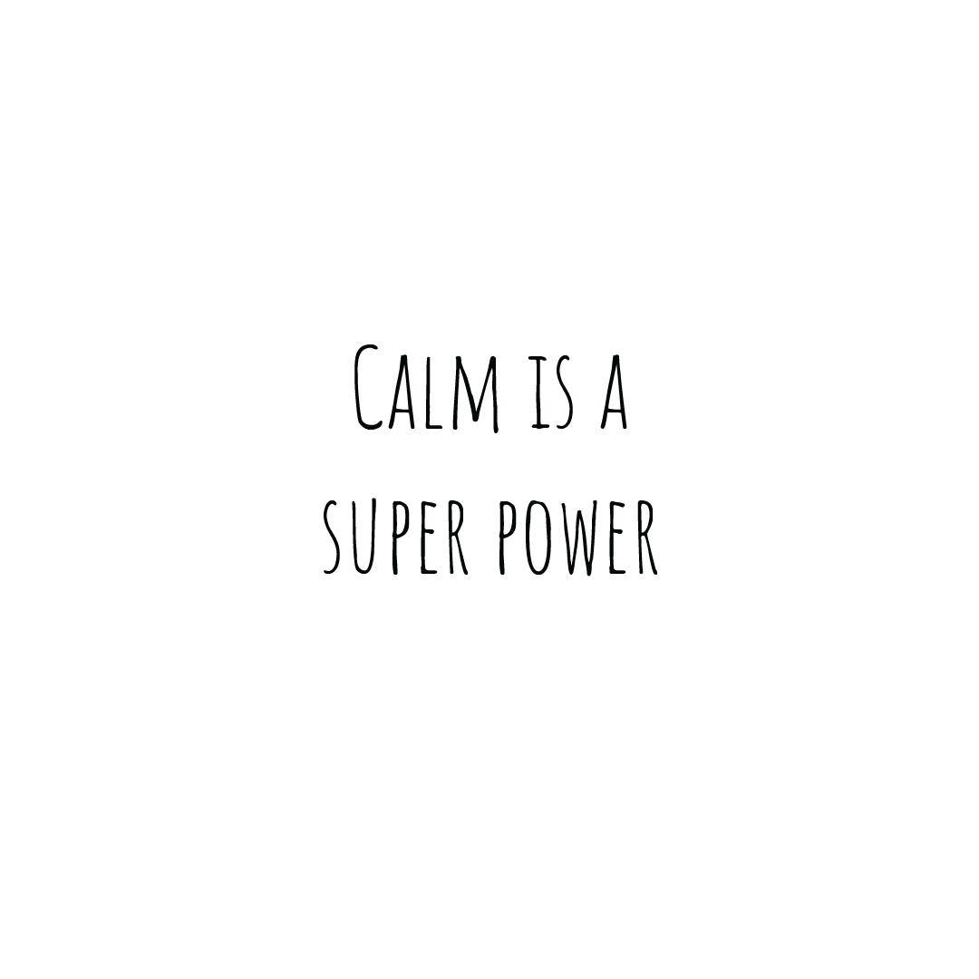 Calm Is A Superpower Quote Mug