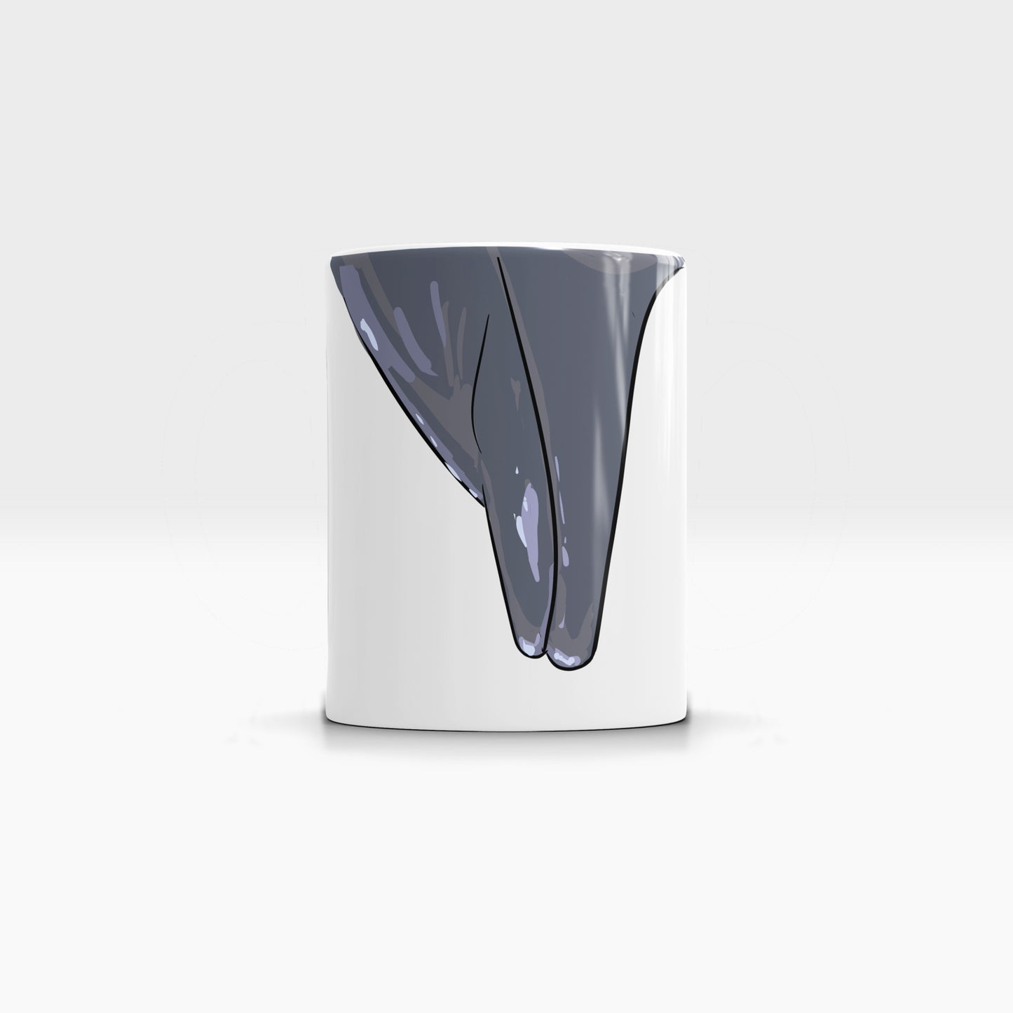 Cartoon Dolphin Snout Mug