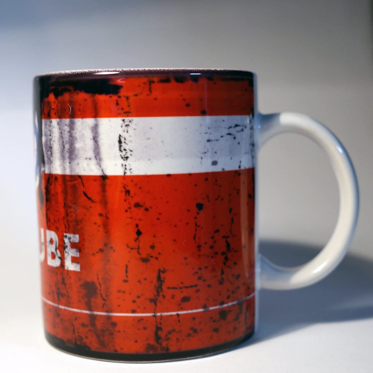 Esso Lube Motor Oil Can Mug