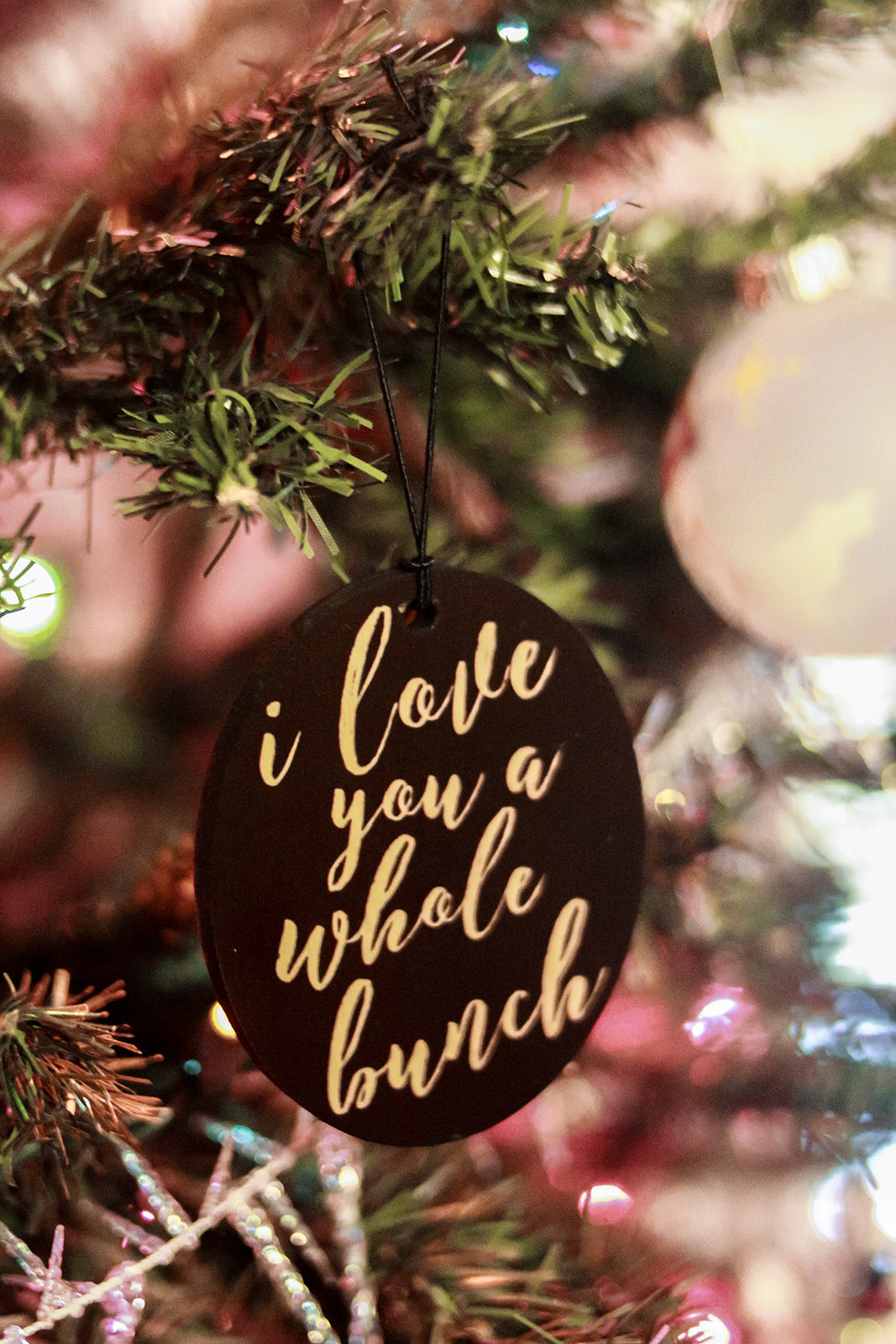 I Love You a Whole Bunch Ornament