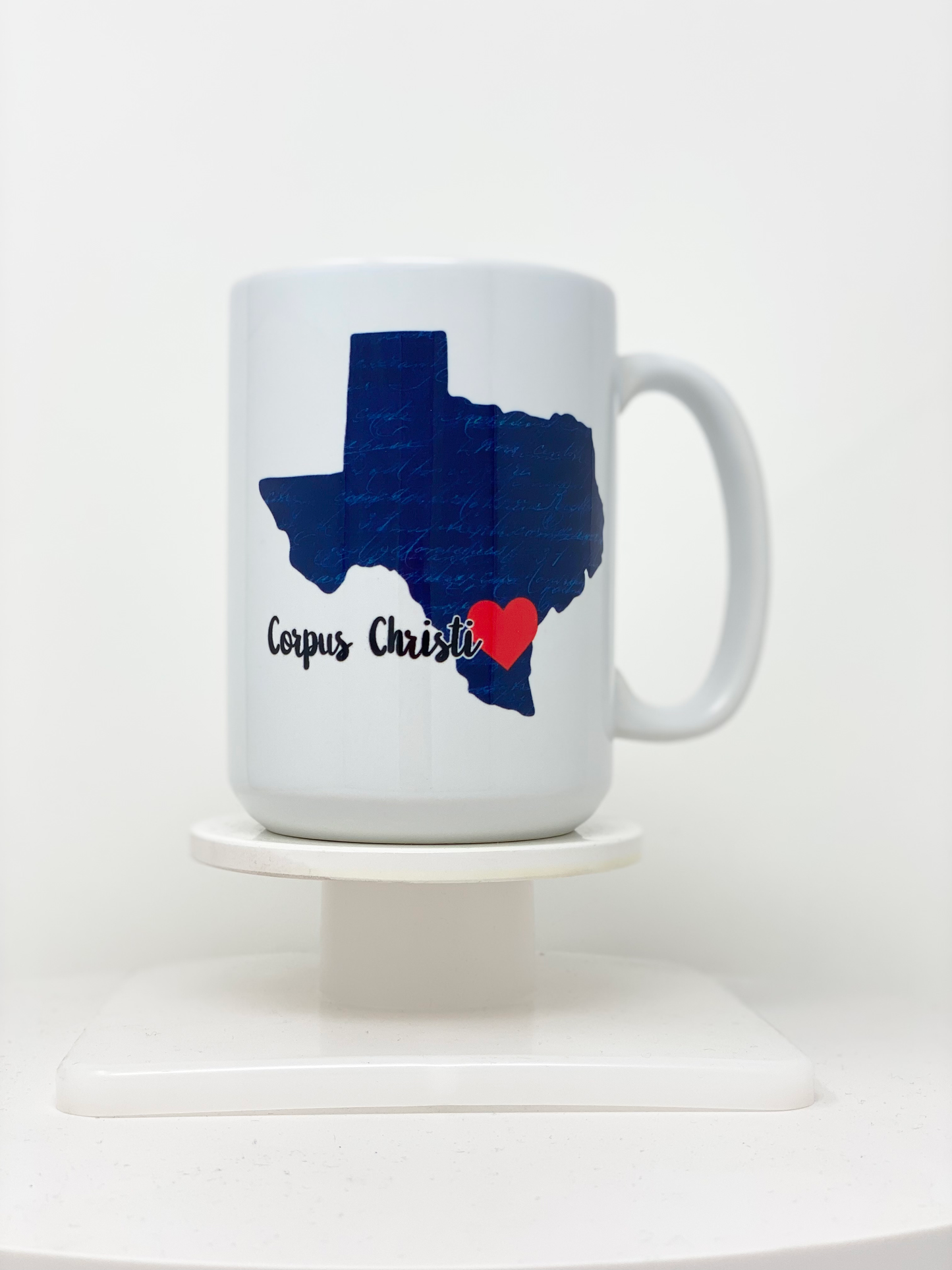 Home State with Heart Mug