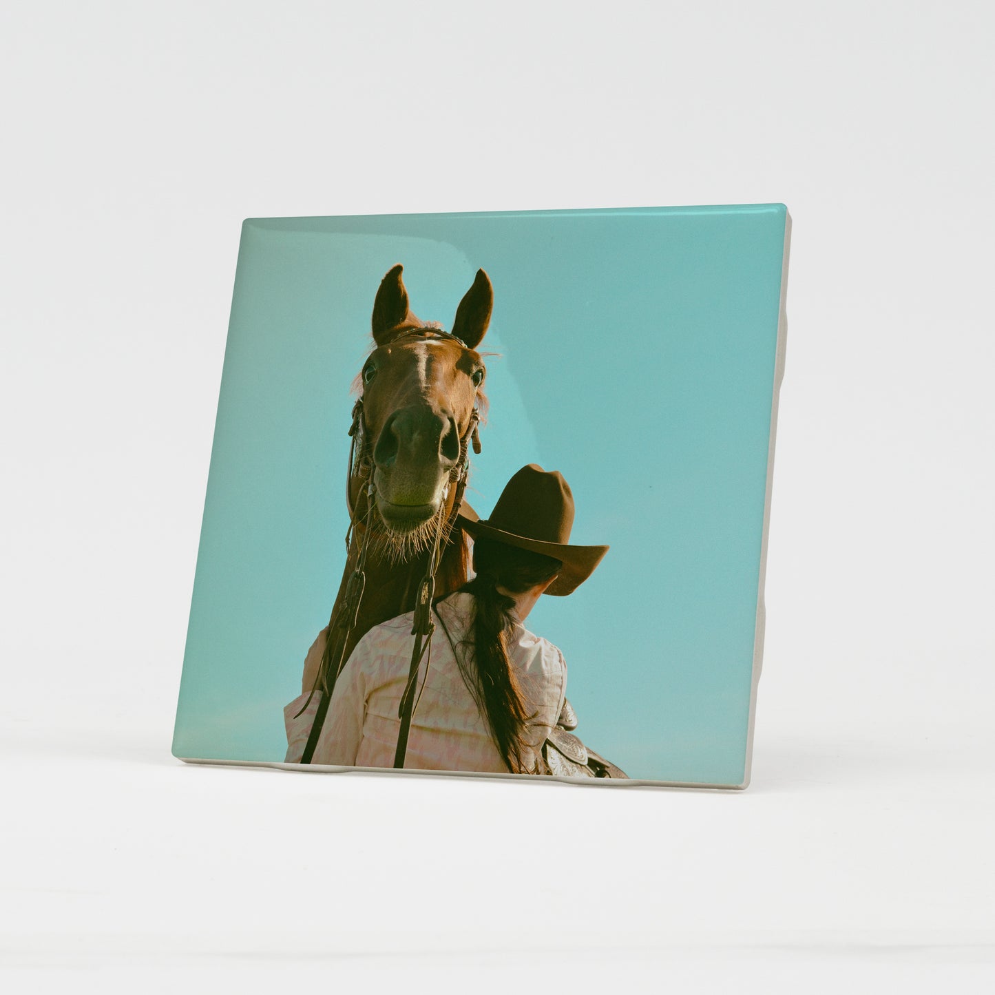 Cowgirl & Horse Coaster