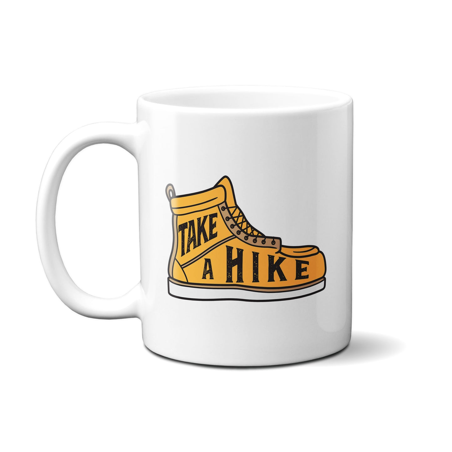 Take A Hike Badge Mug