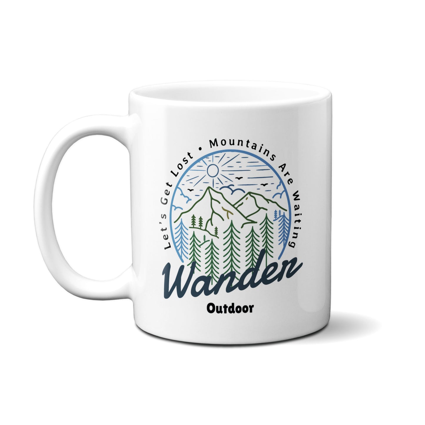 Wander Outdoor Badge Mug