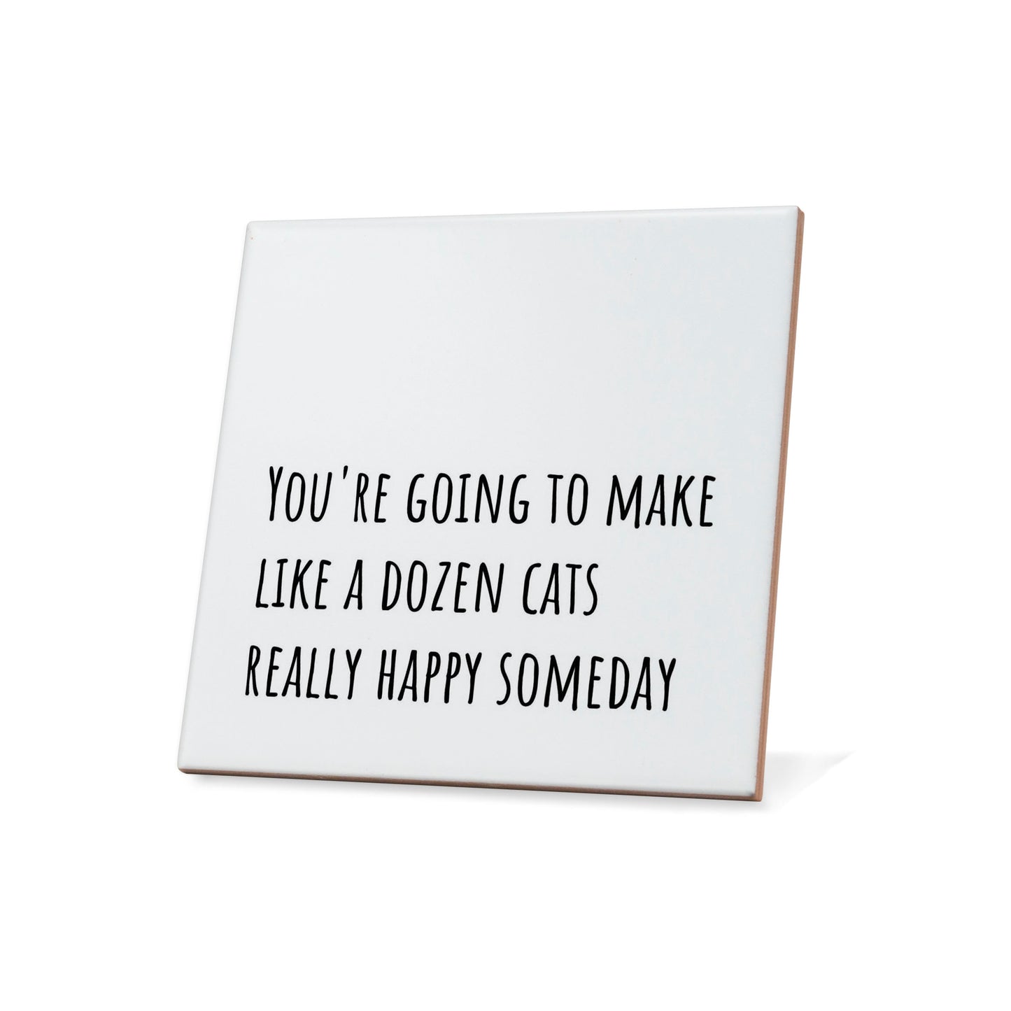 You're going to make like a dozen cats really happy someday Quote Coaster