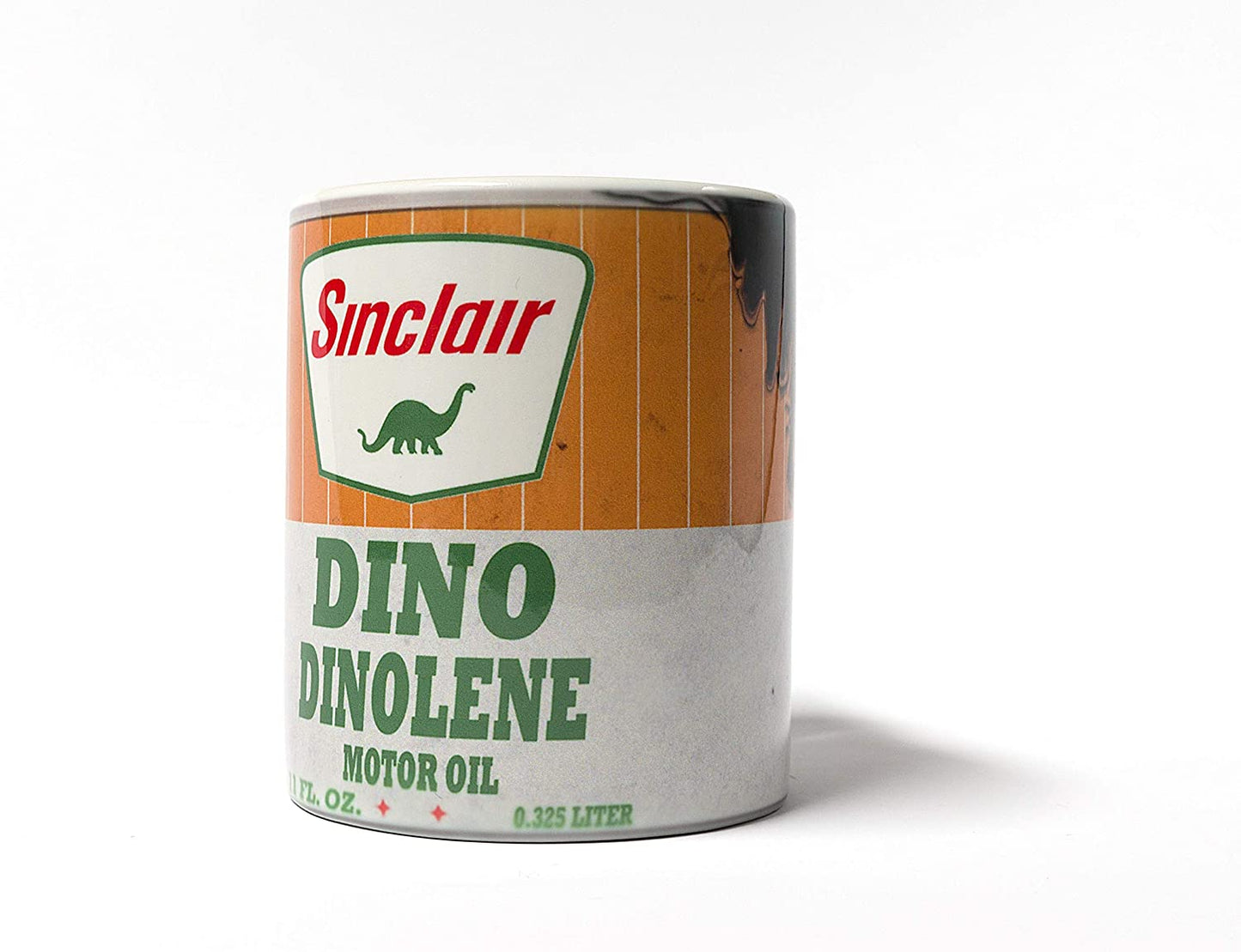 Sinclair Dino Dinolene Oil Can Mug