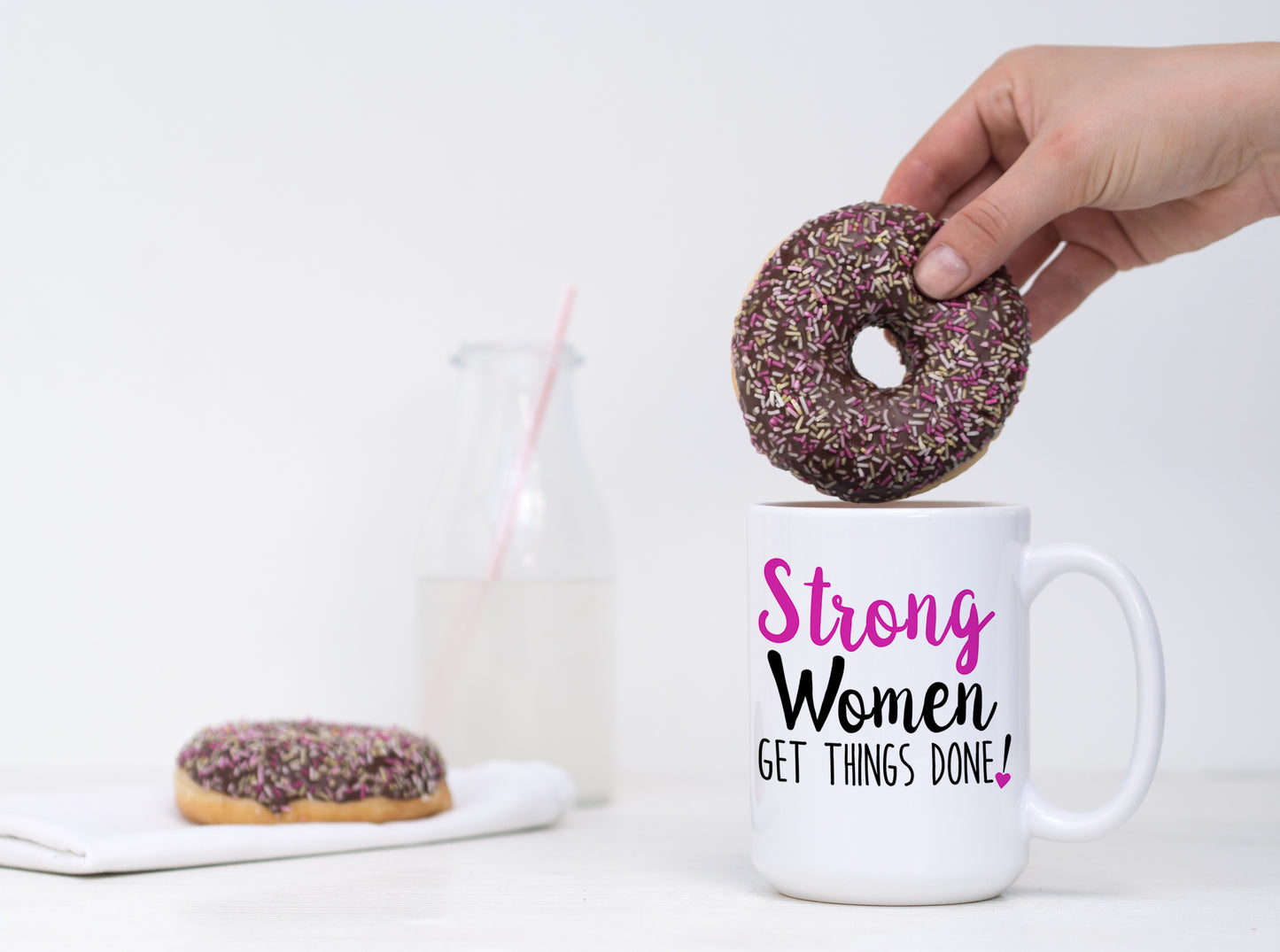 Strong Women Get Things Done Mug