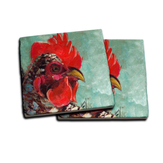 Rooster Coaster by K. Huke